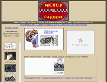 Tablet Screenshot of motos-et-passions.com